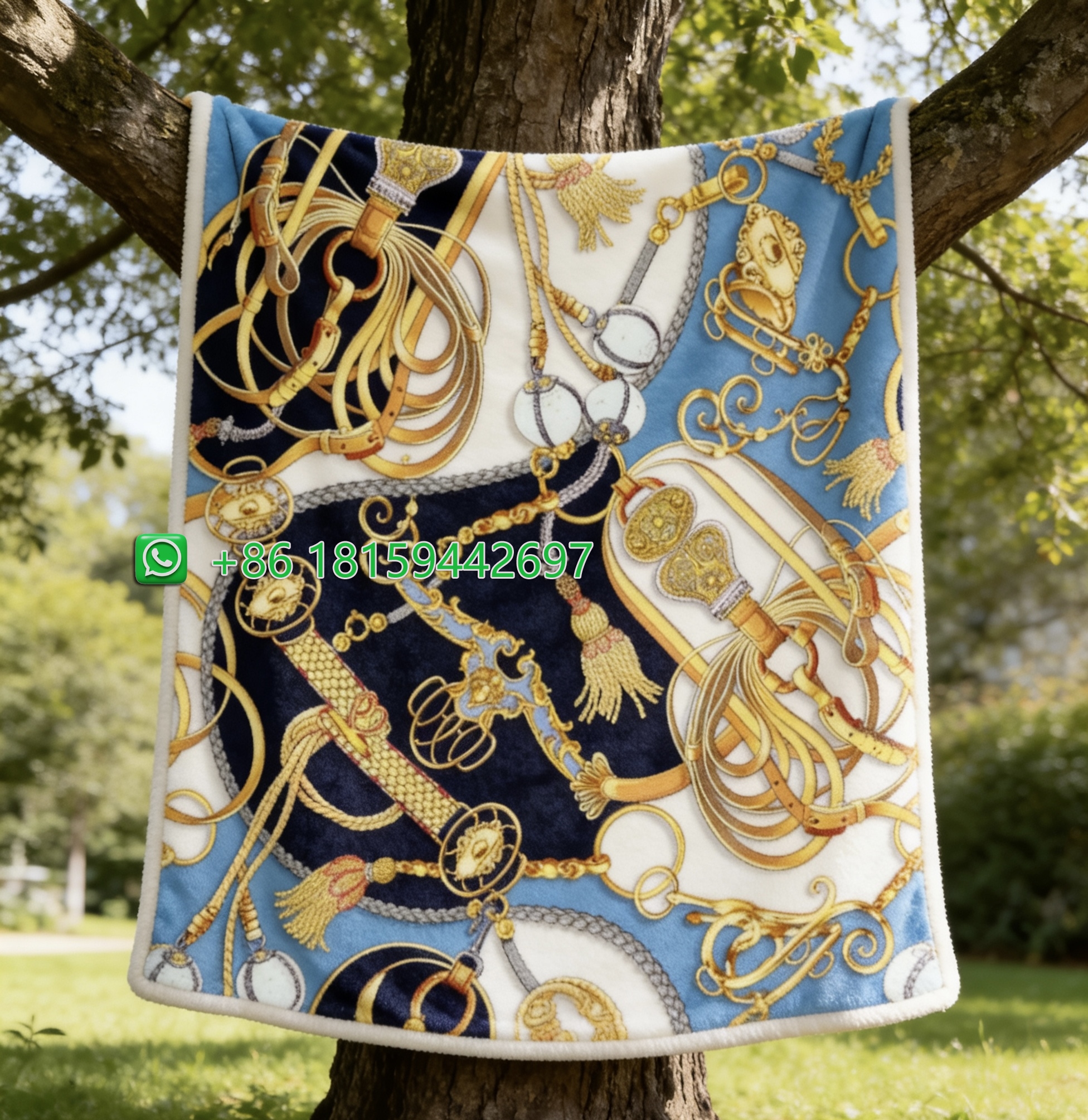 Versace Throw Blankets